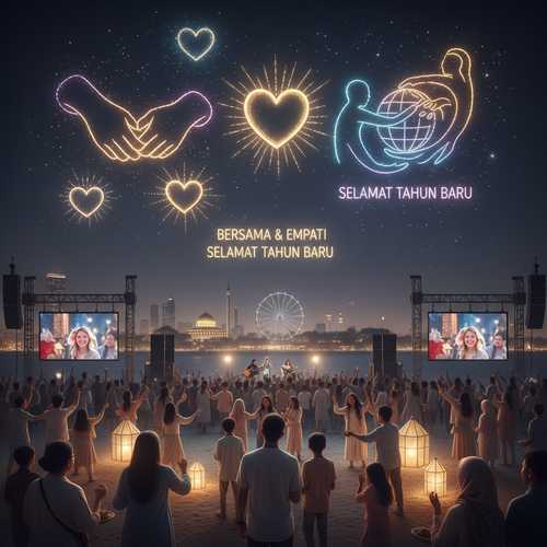 Perayaan Tahun Baru Jakarta: Ancol dan Ibu Kota Rayakan Dengan Empati, Inovasi, dan Semangat Kebersamaan
